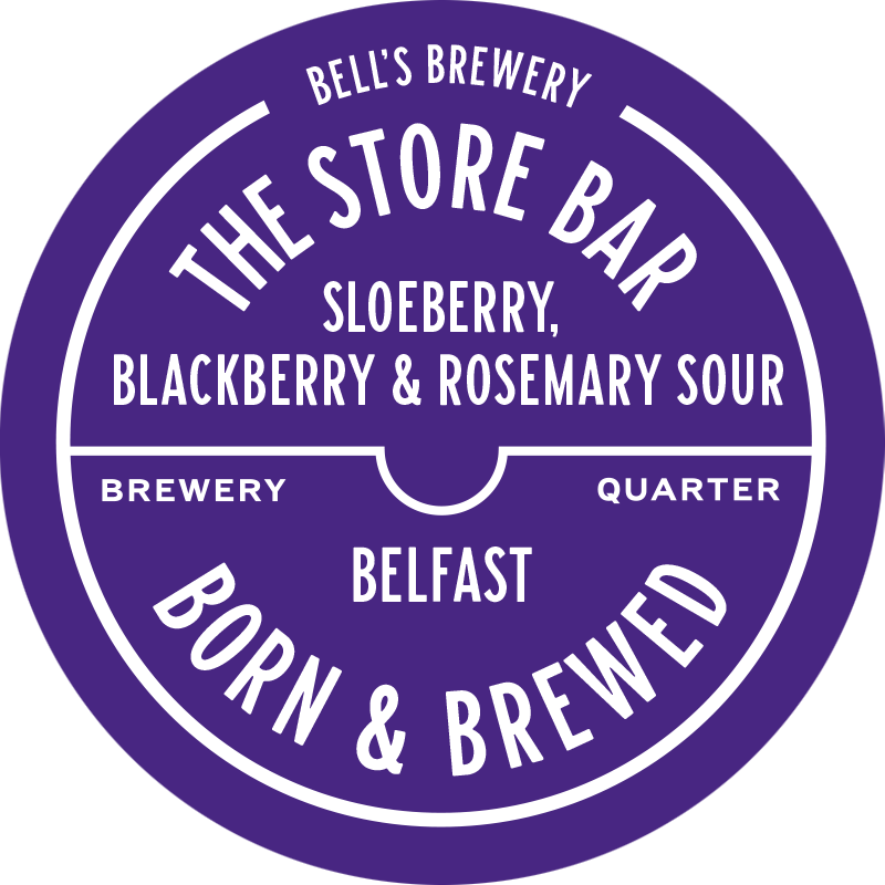 The Store Bar blackberry, sloe berry & rosemary sour